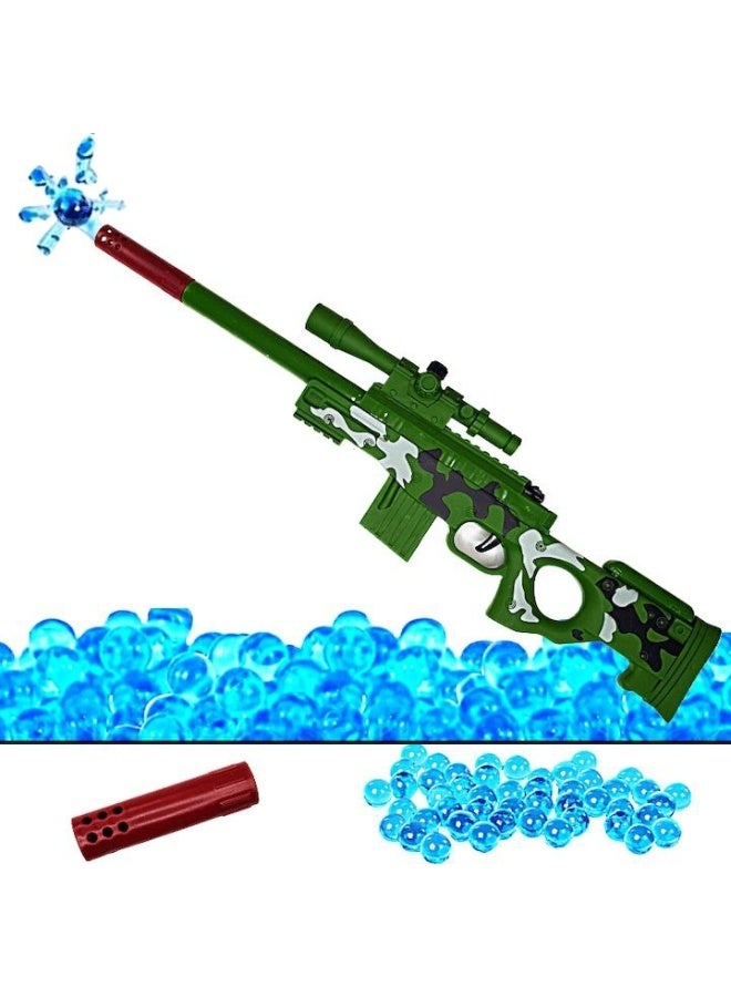 Sniper Rifle Toy Weapon Model Display, Powerful Drive, Ages 3+, with Scope and Shooting Features - Image 3